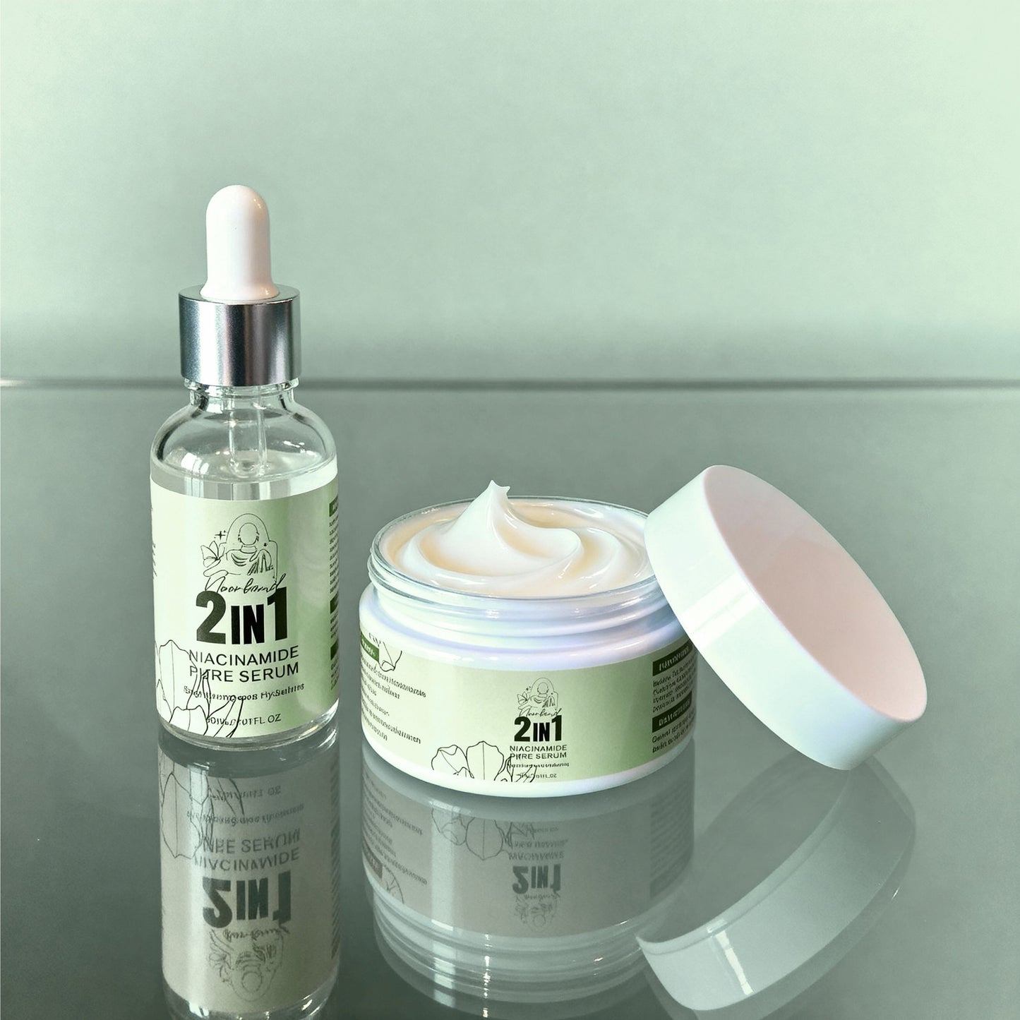 Noorband 2-in-1 Skin Care Set – Serum &amp; Kräm